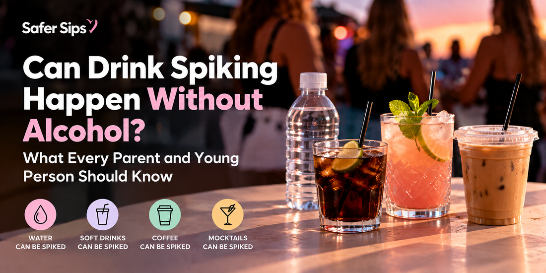 Can Drink Spiking Happen Without Alcohol? What Every Parent and Young Person Should Know