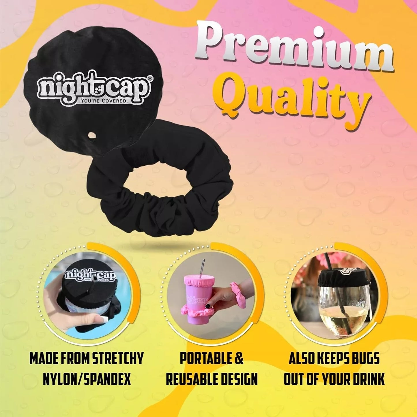 NightCap Scrunchie Drink Cover image 7