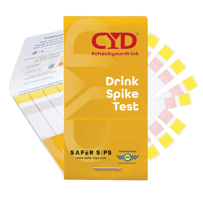 Drink Spiking Test Strips - Pack of 8