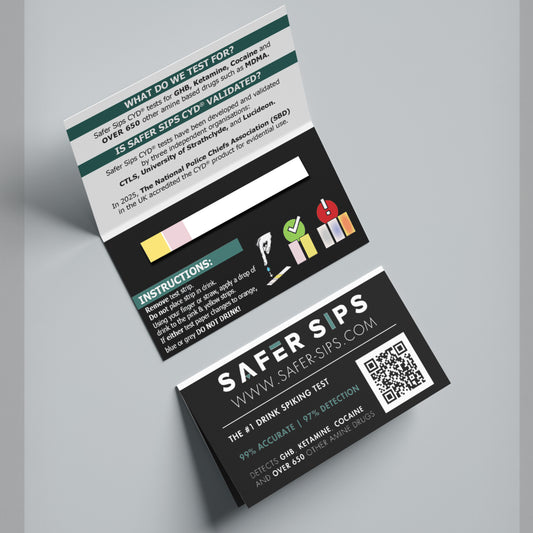 Single Strip Drink Spike Test Card image 1